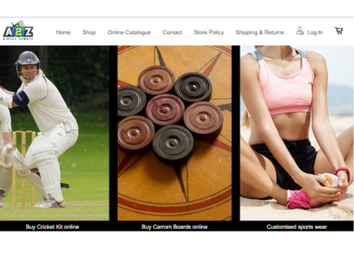 A2Z Direct Sports - Sports Gear & Apparel eCommerce Website