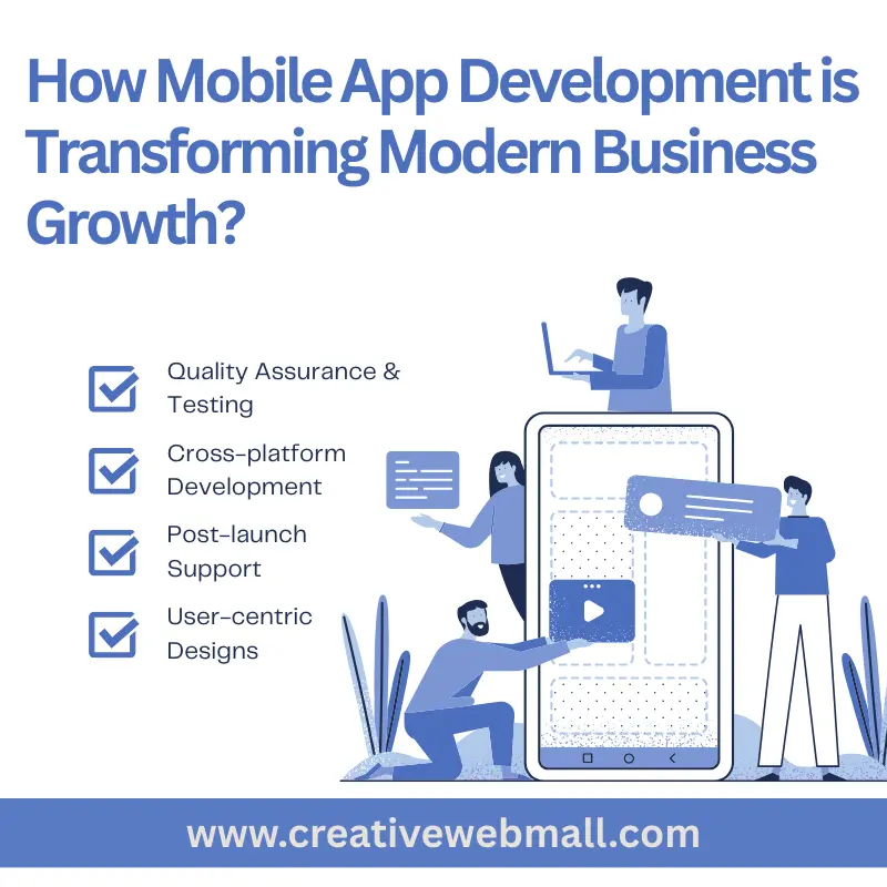 How Mobile App Development is Transforming Modern Business Growth?