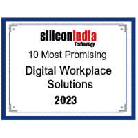 SiliconIndia Top 10 Promising Digital Workplace Solutions badge