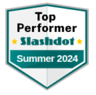 Slashdot Top Performer recognition badge